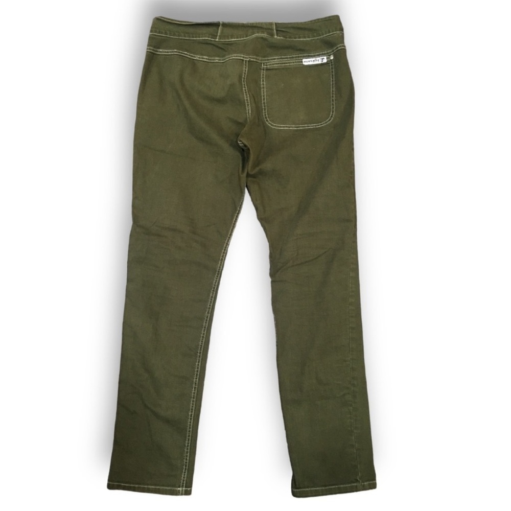 RUFSKIN BYRON STRETCH TWILL 5-POCKET JEANS OLIVE Size 32